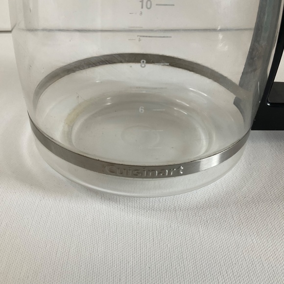 Cuisinart Replacement Glass Coffee Carafe/lid 12 cup size - Picture 3 of 5